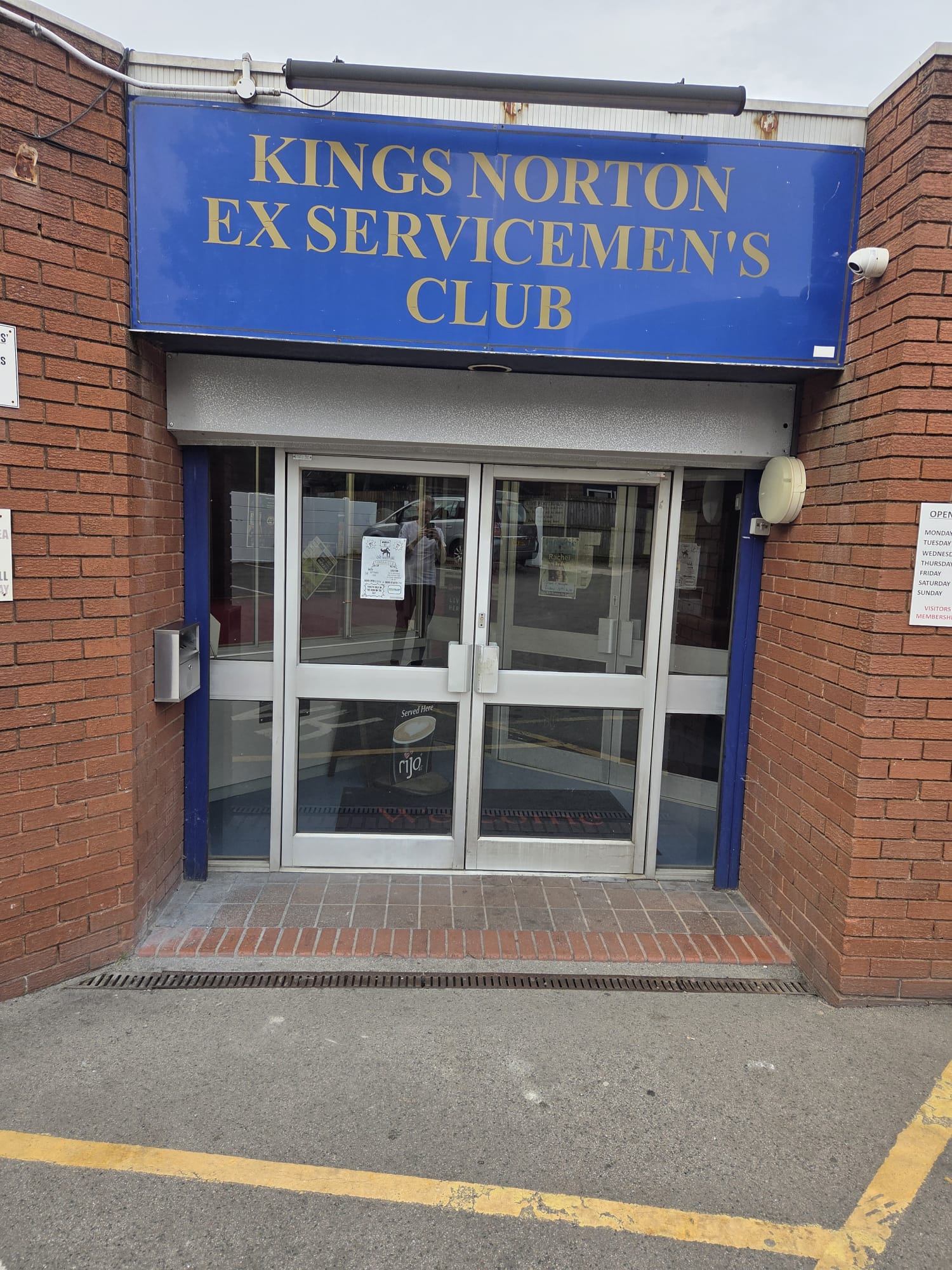 Kings Norton Ex Sercicemens Club Entrance
